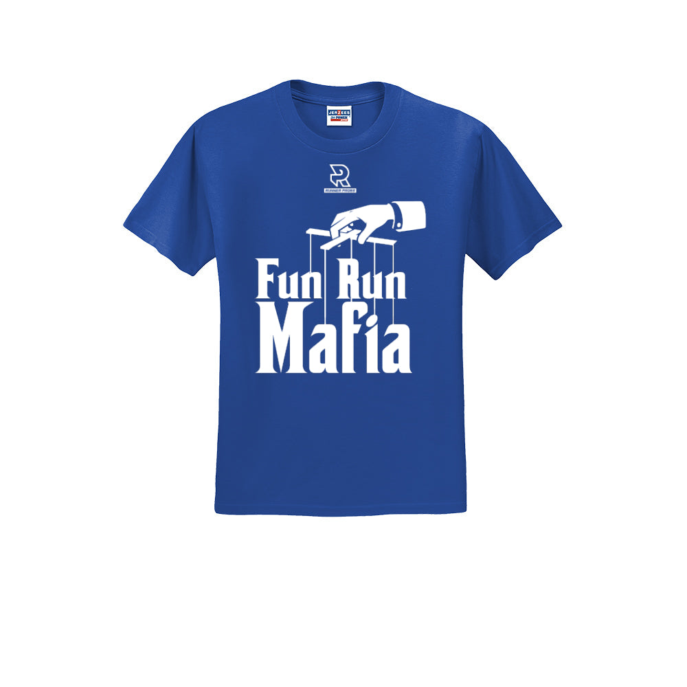 FUN RUN MAFIA(White) - Short Sleeve Cotton Tee