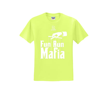 FUN RUN MAFIA(White) - Short Sleeve Cotton Tee