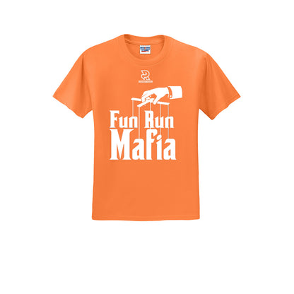 FUN RUN MAFIA(White) - Short Sleeve Cotton Tee