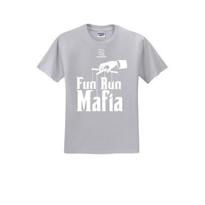 FUN RUN MAFIA(White) - Short Sleeve Cotton Tee