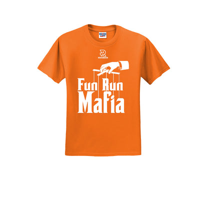 FUN RUN MAFIA(White) - Short Sleeve Cotton Tee