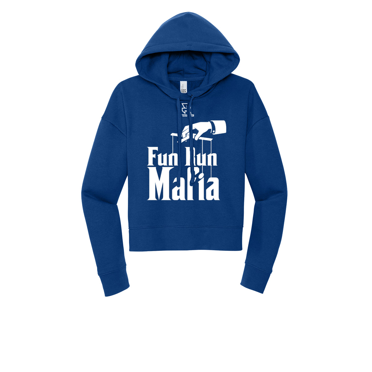 FUN RUN MAFIA(White) - Womens Fleece Hoodie