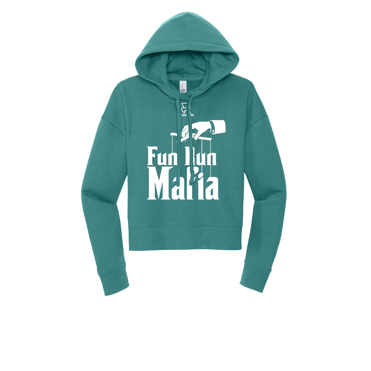 FUN RUN MAFIA(White) - Womens Fleece Hoodie
