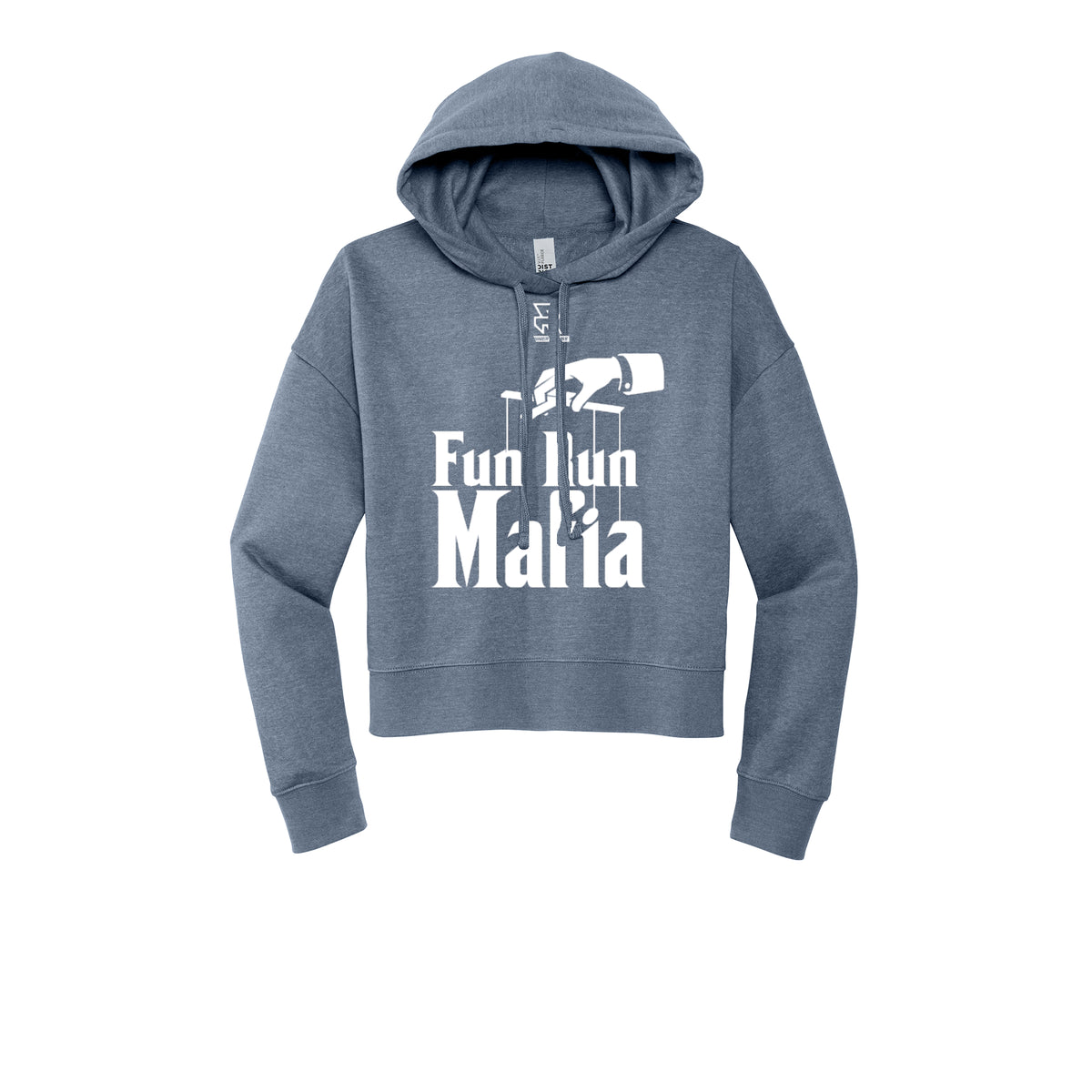 FUN RUN MAFIA(White) - Womens Fleece Hoodie