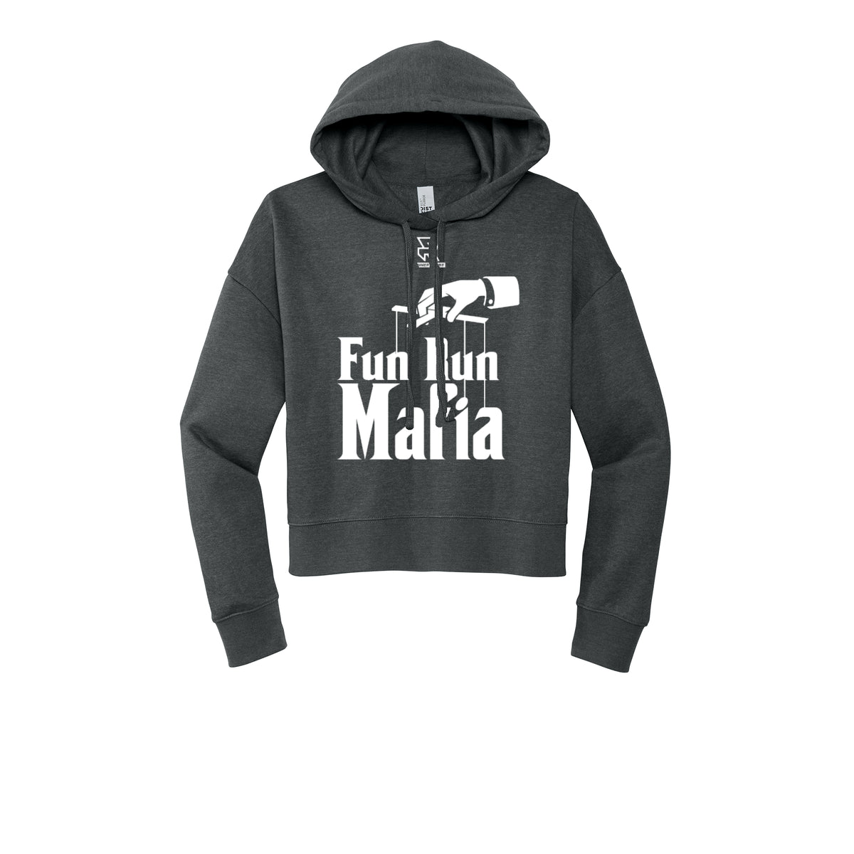 FUN RUN MAFIA(White) - Womens Fleece Hoodie