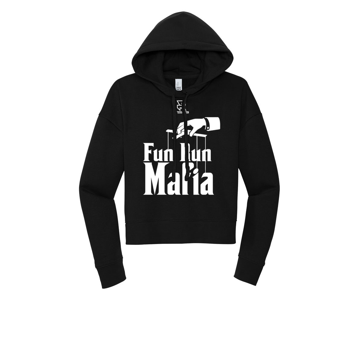 FUN RUN MAFIA(White) - Womens Fleece Hoodie