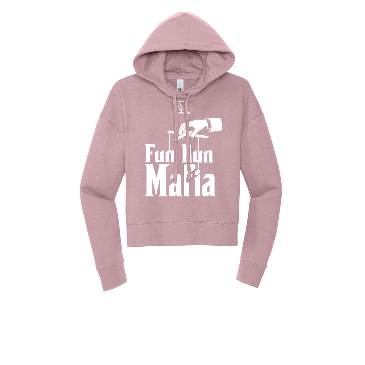 FUN RUN MAFIA(White) - Womens Fleece Hoodie