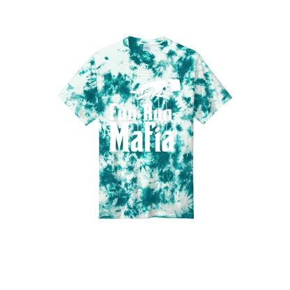 FUN RUN MAFIA(White) - Short Sleeve Tie Dye Cotton Tee
