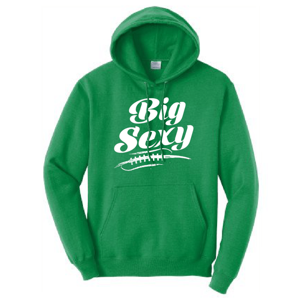 BIG SEXY (White) (A) - Youth Hoodie