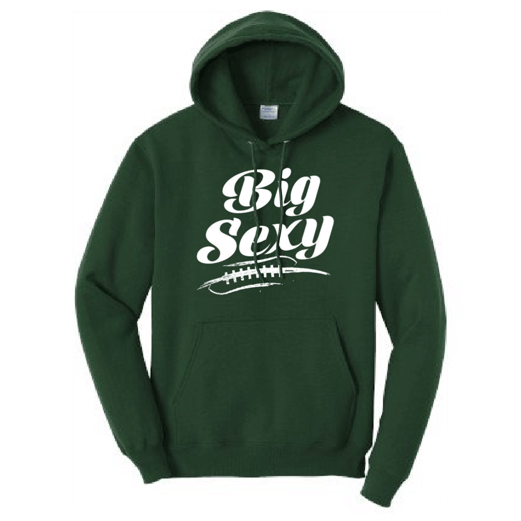 BIG SEXY (White) (A) - Hoodie