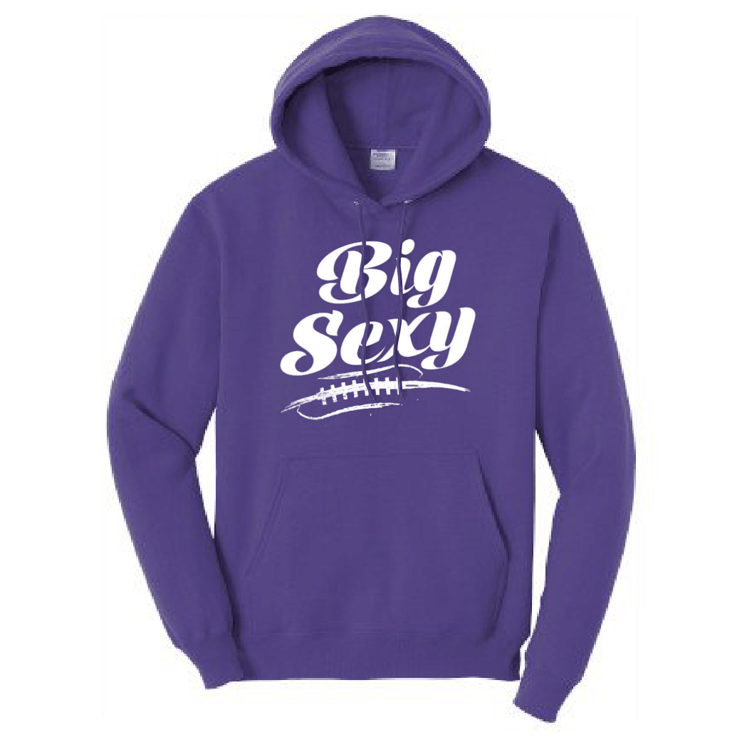 BIG SEXY (White) (A) - Hoodie
