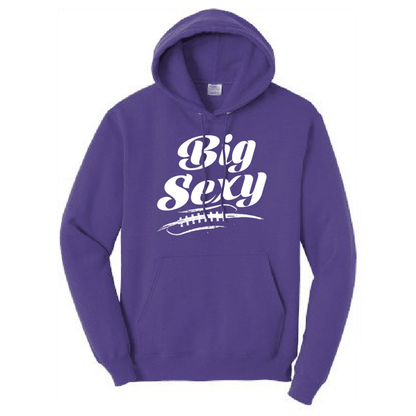 BIG SEXY (White) (A) - Hoodie