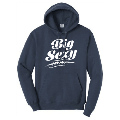 BIG SEXY (White) (A) - Hoodie