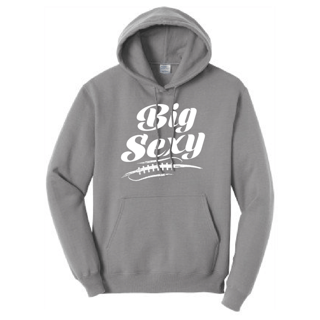 BIG SEXY (White) (A) - Hoodie