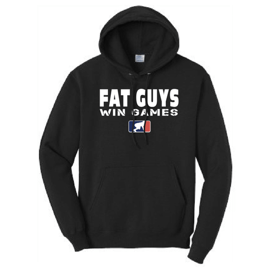 FAT GUYS WIN GAMES - Youth Hoodie