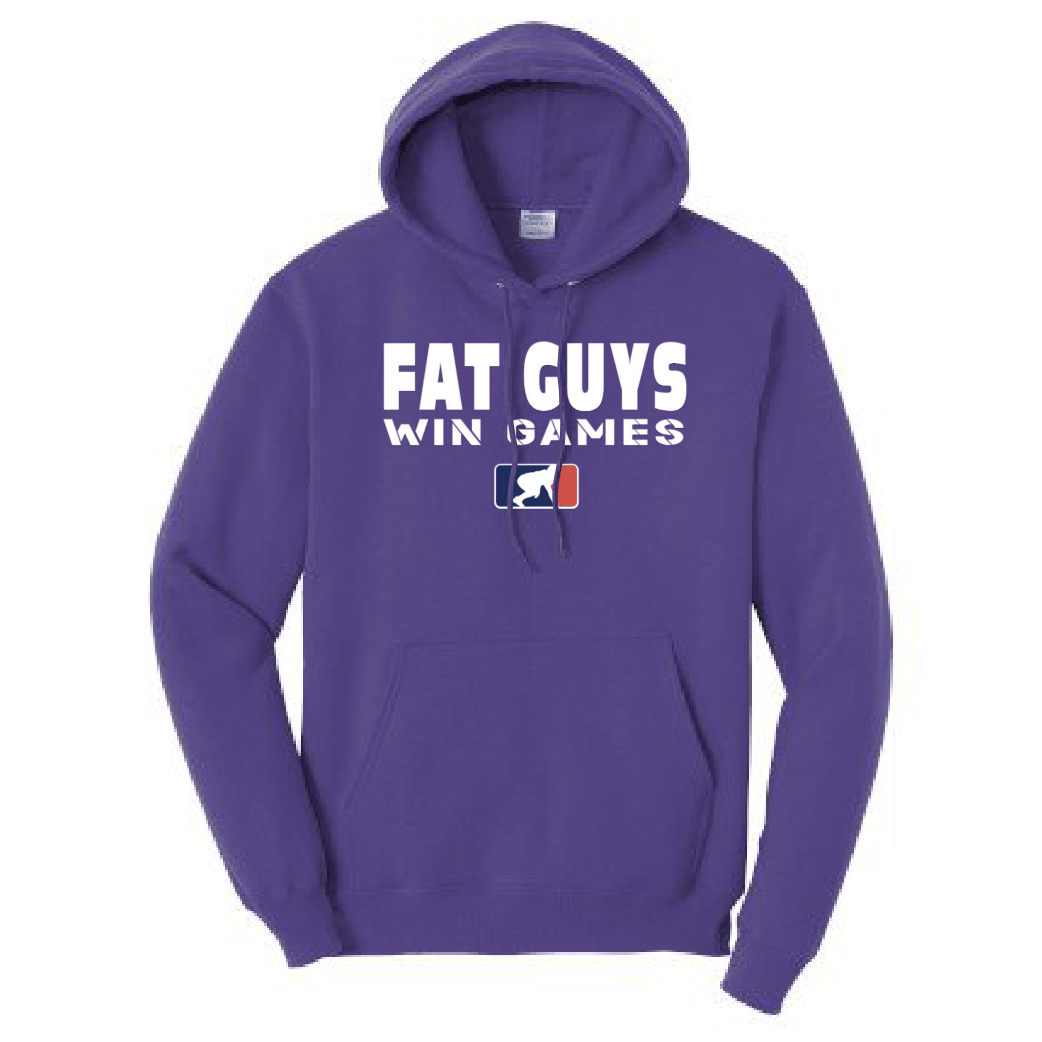 FAT GUYS WIN GAMES - Youth Hoodie