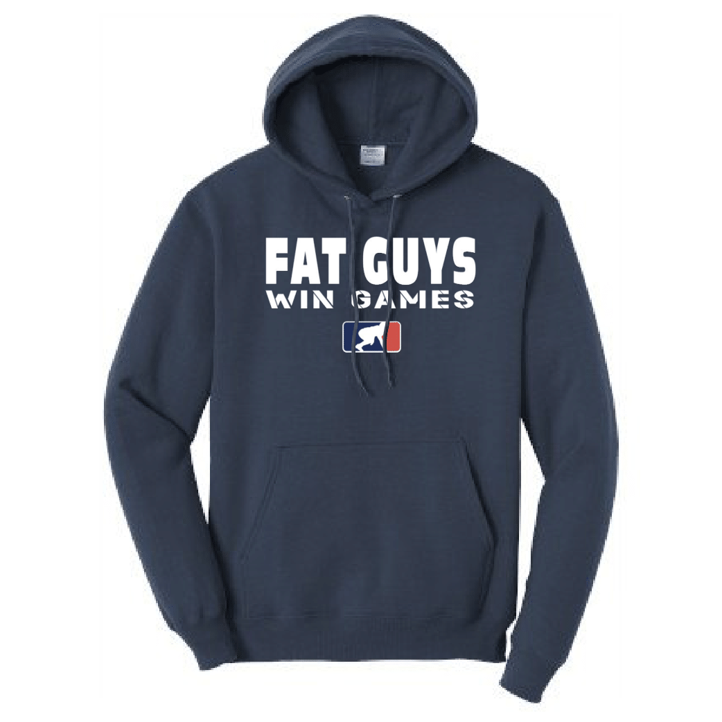 FAT GUYS WIN GAMES - Youth Hoodie