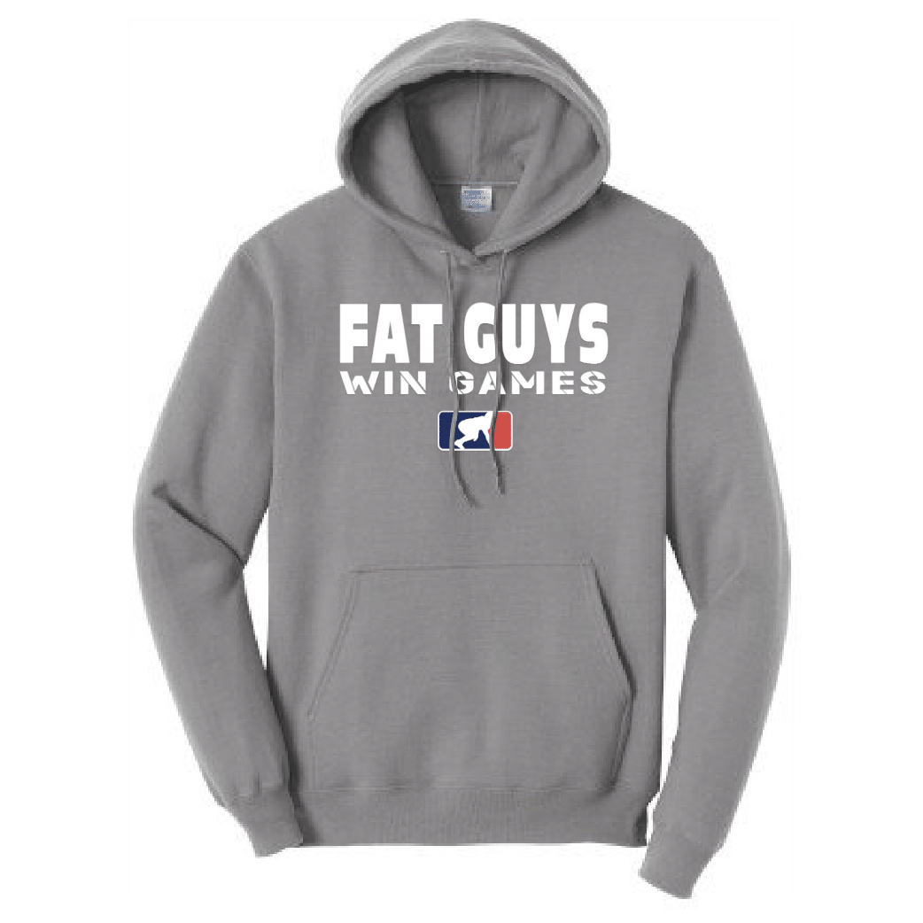 FAT GUYS WIN GAMES - Youth Hoodie