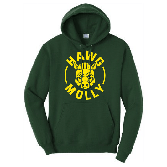 HAWG MOLLY (Yellow) - Heavyweight Hoodie