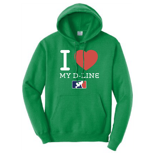 I <3 MY D-LINE - Tall Hoodie