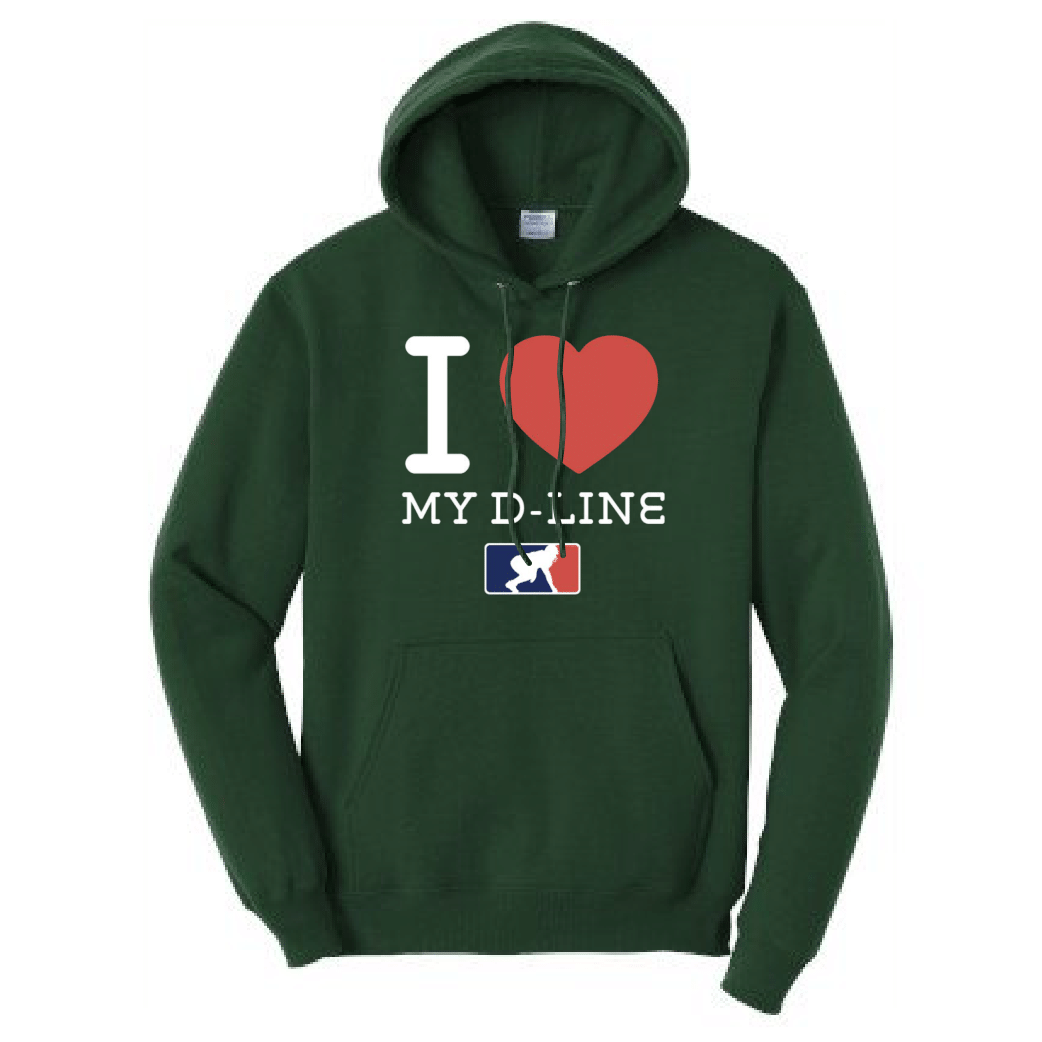 I <3 MY D-LINE - Youth Hoodie