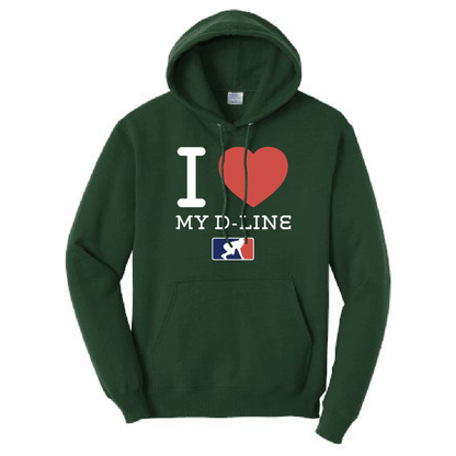 I <3 MY D-LINE - Youth Hoodie
