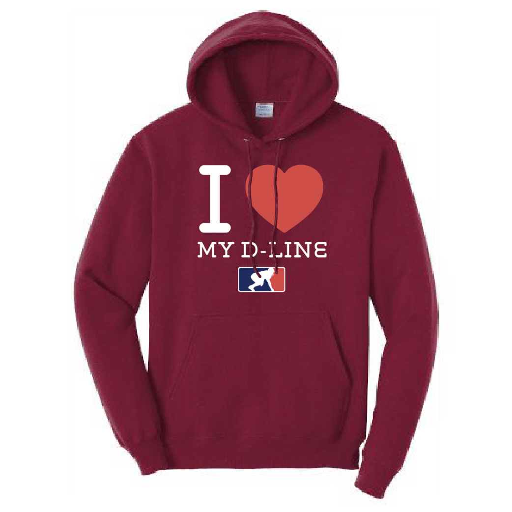 I <3 MY D-LINE - Youth Hoodie