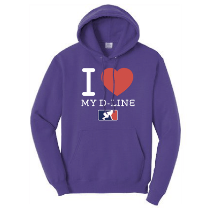 I <3 MY D-LINE - Youth Hoodie