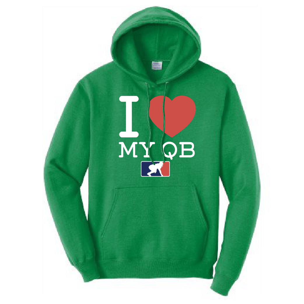 I <3 MY QB - Youth Hoodie