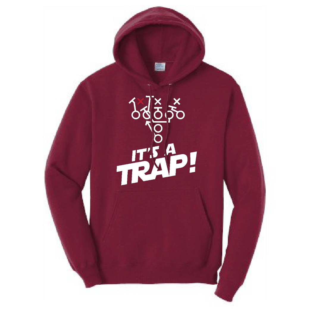ITS A TRAP! (White) - Youth Hoodie