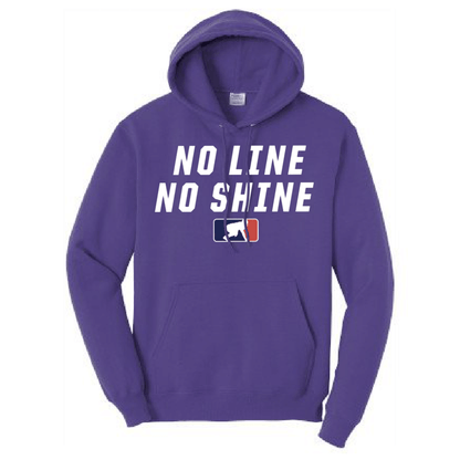 NO LINE NO SHINE - Heavyweight Hoodie
