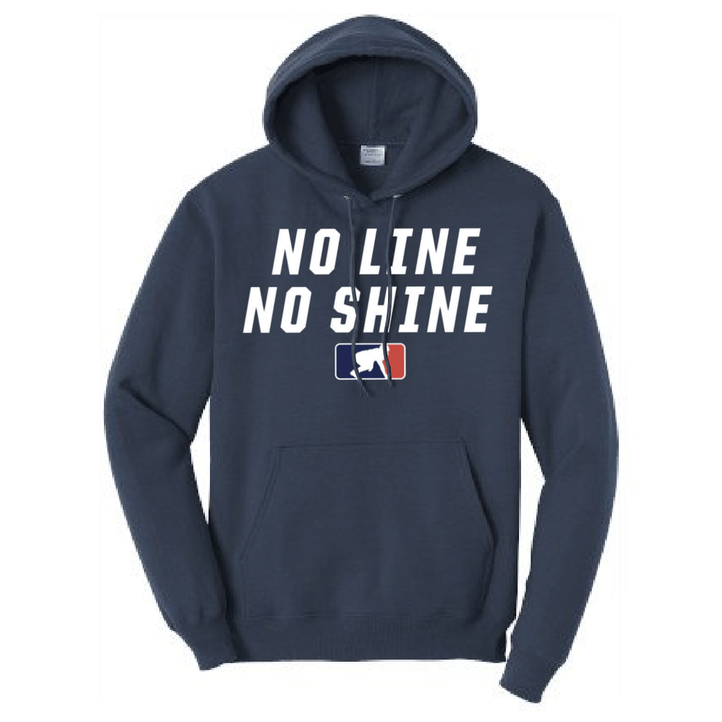 NO LINE NO SHINE - Tall Hoodie
