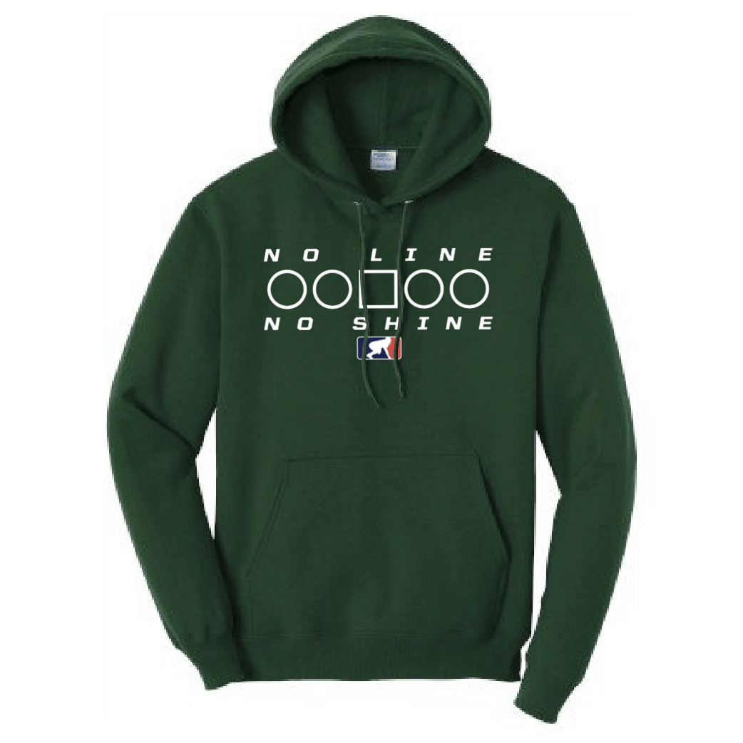 NO LINE NO SHINE TOO - Youth Hoodie