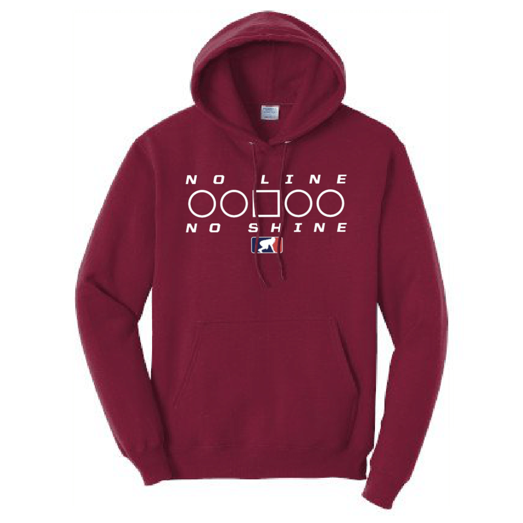 NO LINE NO SHINE TOO - Tall Hoodie