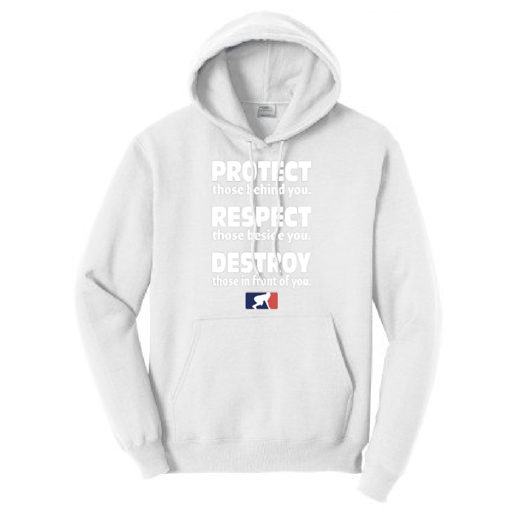 PROTECT RESPECT DESTROY - Tall Hoodie