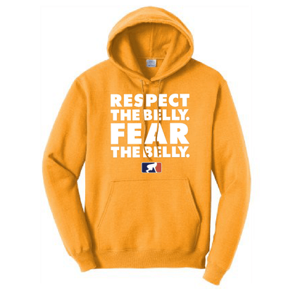 RESPECT THE BELLY - Heavyweight Hoodie