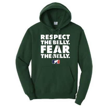 RESPECT THE BELLY - Heavyweight Hoodie