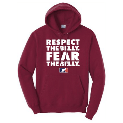 RESPECT THE BELLY - Heavyweight Hoodie