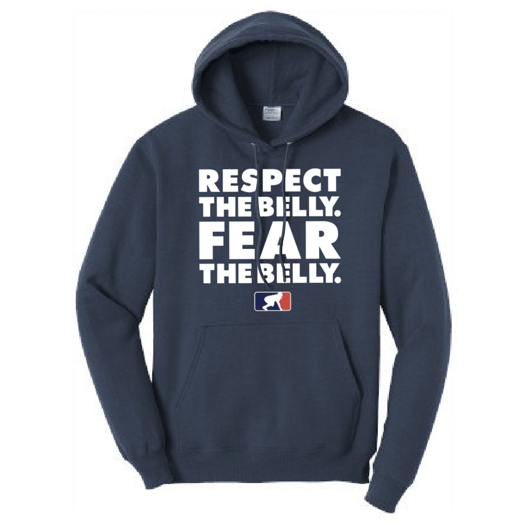 RESPECT THE BELLY - Heavyweight Hoodie