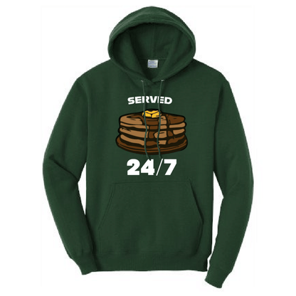 SERVED 24/7 - Heavyweight Hoodie