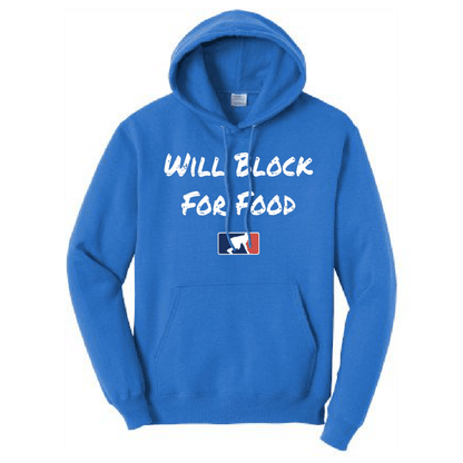 WILL BLOCK FOR FOOD - Youth Hoodie