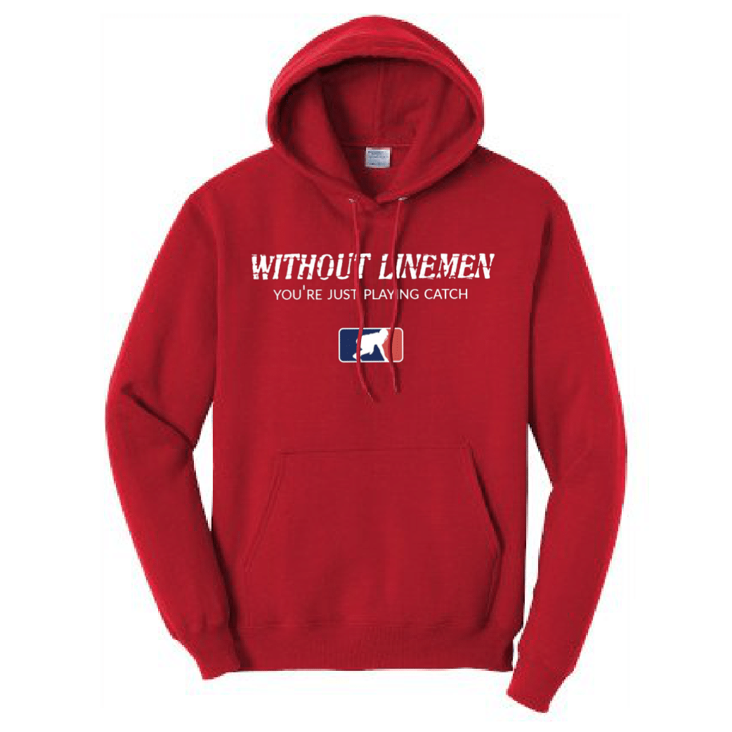 WITHOUT LINEMAN - Heavyweight Hoodie