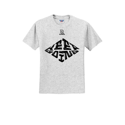 KEEP GOING (Black) - Short Sleeve Cotton Tee