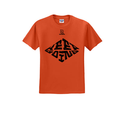 KEEP GOING (Black) - Short Sleeve Cotton Tee