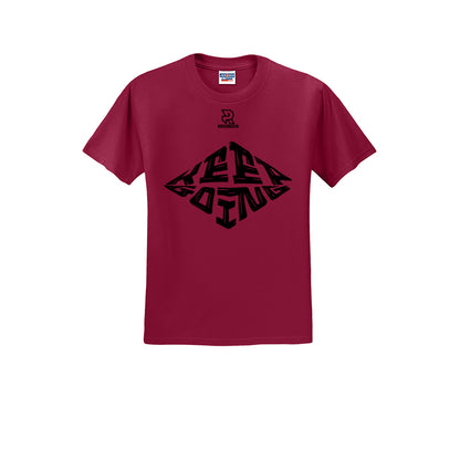 KEEP GOING (Black) - Short Sleeve Cotton Tee
