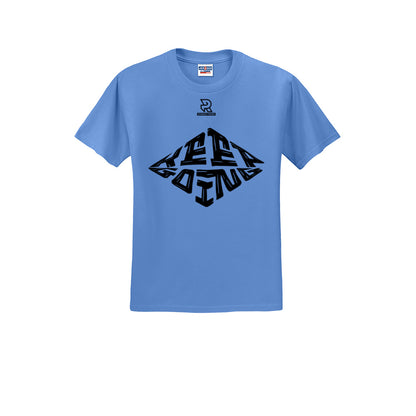 KEEP GOING (Black) - Short Sleeve Cotton Tee