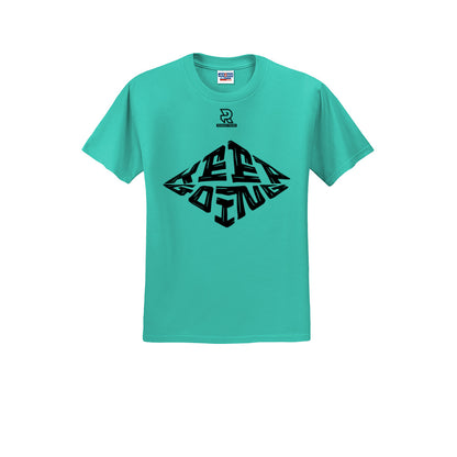 KEEP GOING (Black) - Short Sleeve Cotton Tee