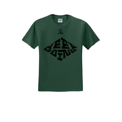 KEEP GOING (Black) - Short Sleeve Cotton Tee