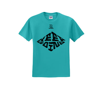 KEEP GOING (Black) - Short Sleeve Cotton Tee
