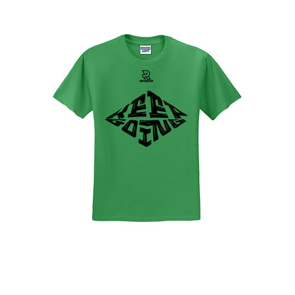 KEEP GOING (Black) - Short Sleeve Cotton Tee